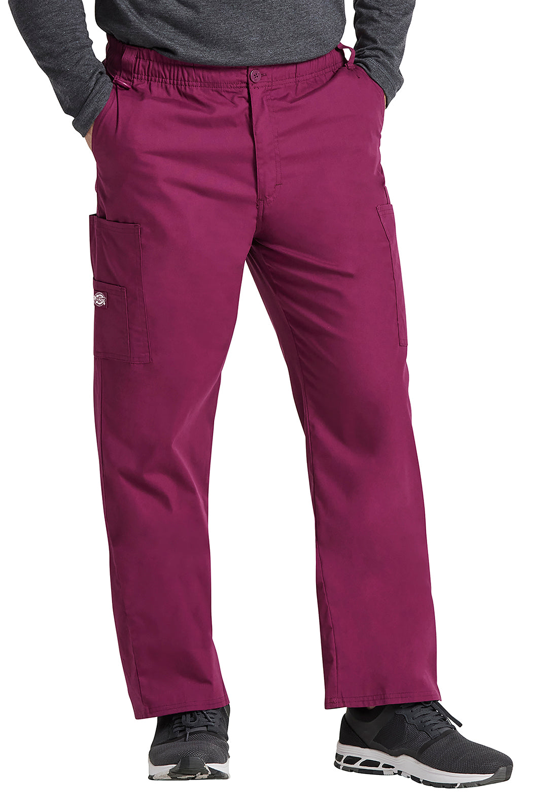 Men's Men's Zip Fly Pull-On Pant - Wine